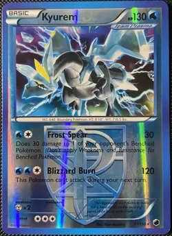 Kyurem (Team Plasma) 31/116 Plasma Freeze Reverse Holo - Pokemon Card - Image 1