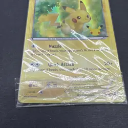 Pokemon Pikachu Promo Card XY Generations 20th Anniversary Holo Sealed 26/83 - Image 3