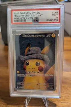Pikachu with Grey Felt Hat 085 Sv: Scarlet & Violet Promo Cards Regular - Image 1