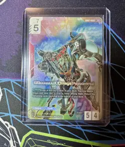 Gundam TCG Card Game Dual Impact GD02-038 LR++ GQuuuuuuX (Omega Psycommu) NM - Image 2
