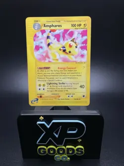 Pokemon Expedition 34/165 Ampharos Card - Image 1