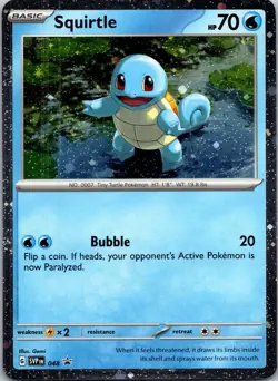 Squirtle - (Cosmos Holo) Holo Promo SV: Scarlet & Violet Promo Cards 048 NM - Image 1