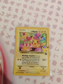 Pokemon TCG Birthday Pikachu Trading Card #24 Celebrations Classic Collection - Image 3
