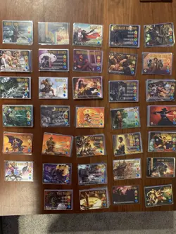 462 Cards Large Lot Overpower ERB World Legends Sleeved Unplayed Non-Foil Rare - Image 1
