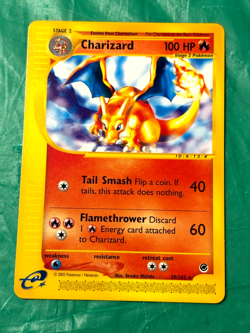 Pokemon Charizard 39/165 Expedition Non-Holo Rare NM/LP Card - Image 1