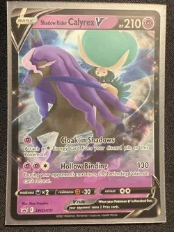 Shadow Rider Calyrex V - Promo SWSH: Sword & Shield Promo Cards SWSH131 - Image 1