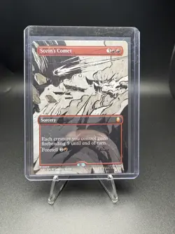 1x - Sozin's Comet - BORDERLESS #309 - Avatar: The Last Airbender - NM MTG - Image 1