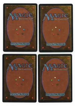 Magic the Gathering Unlimited False Orders x4 MTG Red LP/NM - Image 2