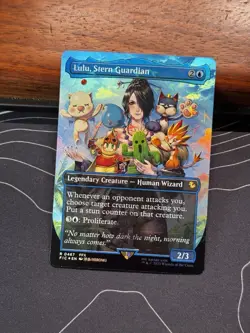 Lulu, Stern Guardian (Chocobo Track Foil) - MTG: FINAL FANTASY #467 - Image 1