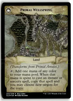MTG Foil Primal Amulet - Buy-A-Box Promos Moderately Played English - Image 2