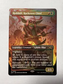 Redshift, Rocketeer Chief (Borderless) Aetherdrift Regular - Image 2