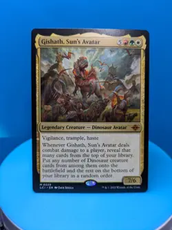 Gishath, Sun's Avatar the Lost Caverns of Ixalan Regular - Image 1