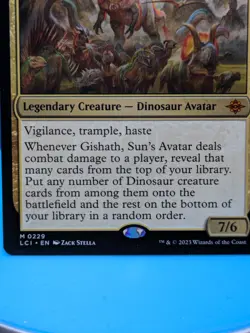 Gishath, Sun's Avatar the Lost Caverns of Ixalan Regular - Image 2