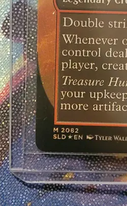 Knuckles the Echidna Rainbow Foil Secret Lair Sonic Magic: The Gathering - Image 3
