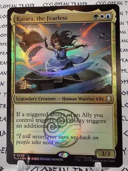 MTG - Katara, the Fearless - TLA 230 - Prerelease Foil - NM - Image 1