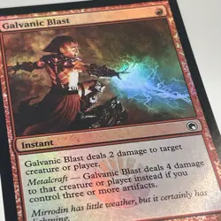 Galvanic Blast Scars of Mirrodin Foil NM - Image 2