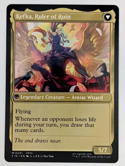 (Normal) Kefka, Court Mage (231) FINAL FANTASY Mtg NM - Image 2