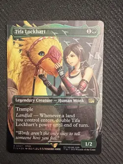 Tifa Lockhart (Borderless) (Chocobo Track Foil) Final Fantasy Foil - Image 1
