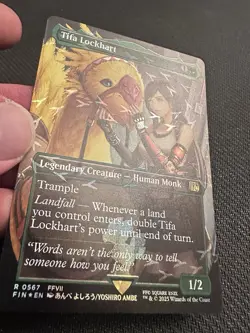 Tifa Lockhart (Borderless) (Chocobo Track Foil) Final Fantasy Foil - Image 3