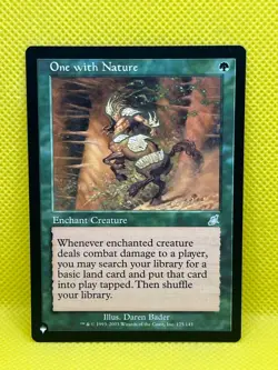 MTG One with Nature - The List - Mystery Booster 2 - Regular - Image 1