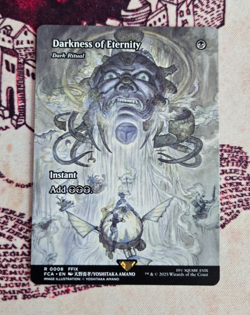 MTG Darkness of Eternity Dark Ritual Final Fantasy Magic the Gathering NM - Image 1