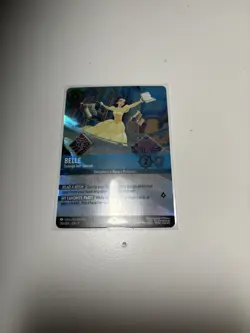 NM Enchanted Belle Strange but Special 214/204, Enchanted Foil, Disney Lorcana - Image 2