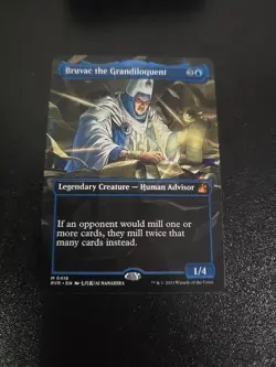 Bruvac the Grandiloquent (Anime Borderless) Ravnica Remastered Regular - Image 1