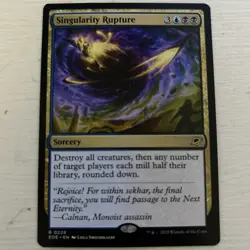 1x Singularity Rupture - Edge of Eternities MTG - Image 1