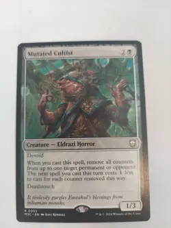 Mutated Cultist Commander: Modern Horizons 3 Regular - Image 1