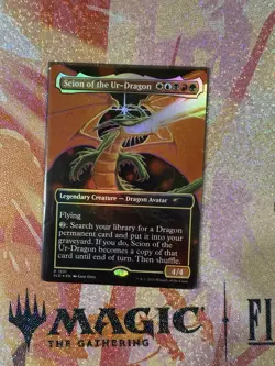 Scion of the Ur-Dragon (Rainbow Foil) Secret Lair Drop Foil NM Condition - Image 1