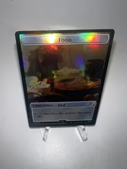 MTG FOIL Smaug / Food Token 007 - LOTR Tales Of Middle Earth Magic Near Mint NM - Image 2