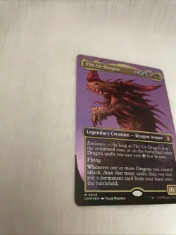 The Ur-Dragon (Borderless) Commander Masters Foil Magic The Gathering 689 - Image 2