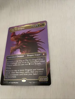 The Ur-Dragon (Borderless) Commander Masters Foil Magic The Gathering 689 - Image 3