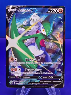 Gallade V TG19/TG30 Lost Origin Trainer Gallery Full Art Holo Pokemon TCG MINT - Image 1