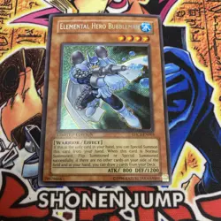 Yugioh - Elemental Hero Bubbleman EHC1-EN003 SECRET LP /NM X1 - Image 2