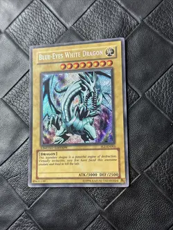 Yugioh Blue-Eyes White Dragon FL1-EN001 Secret Rare Limited Edition MP - Image 2