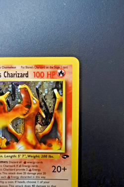 Blaine's Charizard 2/132 Gym Challenge Rare Holo - Pokemon Trading Card Game - Image 2