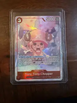 One Piece Card Game TCG Tony Tony.Chopper OP08-007 Alt Art M/NM Condition - Image 1