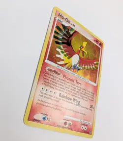 Ho-Oh 10/132 Holo Secret Wonders Pokemon TCG Card Diamond & Pearl LP scratches - Image 3