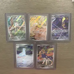 Pokemon 5 card lot from Phantasmal Flames - Image 1