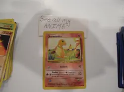 1999 Pokemon Card Base Set Common CCG Charmander 46/102 - Image 1