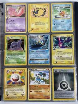 Pokemon Card Collection VTG Binder Holo Rare Stamped WoTC Empoleon LV X Delta - Image 1