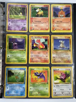 Pokemon Card Collection VTG Binder Holo Rare WoTC Raichu Pikachu Eevee Delta - Image 5