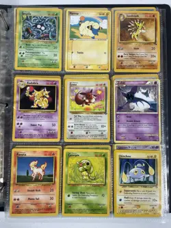 Pokemon Card Collection VTG Binder Holo Rare 1st Stamped WoTC Shamin LV X Pichu - Image 3