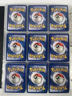 Pokemon Card Collection VTG Binder Holo Rare 1st Stamped WoTC Shamin LV X Pichu - Image 4