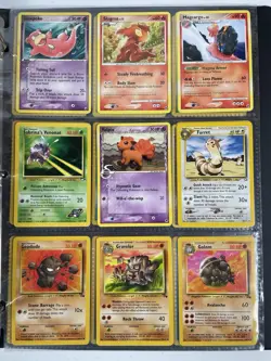 Pokemon Card Collection VTG Binder Holo Rare Stamped WoTC Glaceon Eevee Delta - Image 5