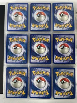 Pokemon Card Collection VTG Binder Holo Rare WoTC Jolteon Mew Pikachu Delta - Image 2