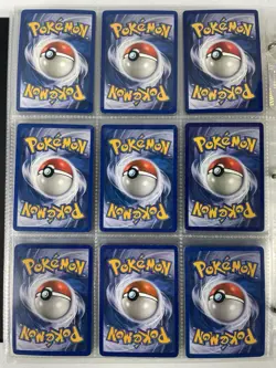 Pokemon Card Collection VTG Binder Holo Rare Stamped WoTC Mew Leafeon Pikachu - Image 2