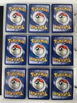 Pokemon Card Collection VTG Binder Holo Rare Stamped WoTC Mew Leafeon Pikachu - Image 4