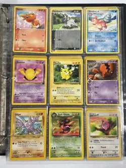 Pokemon Card Collection VTG Binder Holo Rare WoTC Kingdra ex Pikachu Eevee Delta - Image 3